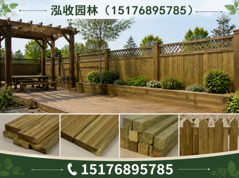 佳木斯京津冀防腐木工程展示图