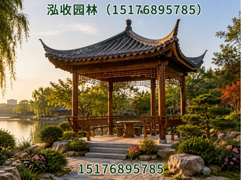 佳木斯凉亭展示图